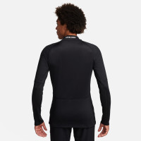 Nike Pro Ondershirt Warm Lange Mouwen Zwart Wit