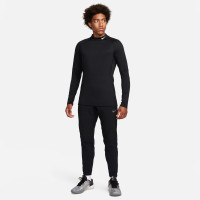 Nike Pro Ondershirt Warm Lange Mouwen Zwart Wit