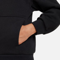 Nike Club Fleece Sportswear Trainingspak Kids Zwart Wit