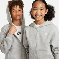 Nike Sportswear Club Vest Fleece Kids Grijs Wit