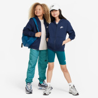 Nike Sportswear Club Vest Fleece Kids Donkerblauw Wit