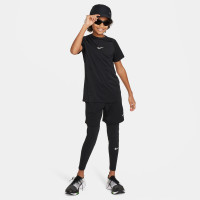 Nike Base Layer Pro Short Sleeve Kids Black White