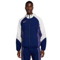 Nike Strike+ Woven Jack Donkerblauw Paars Lichtoranje