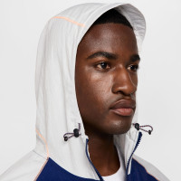 Nike Repel Strike Woven Tracksuit Full-Zip Dark Blue Purple Light Orange