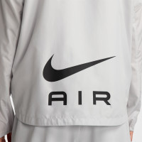 Nike Air Sportswear Trainingspak Full-Zip Woven Grijs Turquoise Zwart