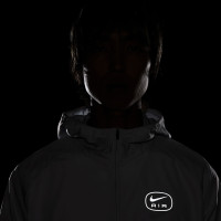 Nike Sportswear Air Trainingspak Full-Zip Woven Donkergrijs Wit
