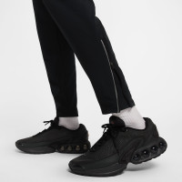Nike Air Sportswear Full-Zip Woven Tracksuit Black Green Silver