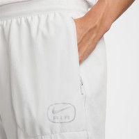 Nike Sportswear Trainingsbroek Air Lichtgrijs Zwart Zilver