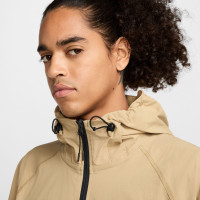 Nike Tech Sportswear Windrunner Trainingspak Beige Zwart
