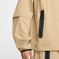 Nike Tech Sportswear Windrunner Trainingspak Beige Zwart