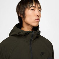 Nike Tech Sportswear Windrunner Trainingspak Donkergroen Zwart