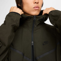 Nike Tech Sportswear Windrunner Trainingspak Donkergroen Zwart