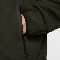 Nike Tech Sportswear Windrunner Trainingspak Donkergroen Zwart