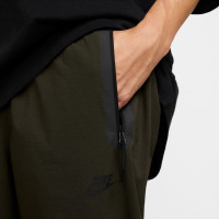 Nike Tech Sportswear Windrunner Trainingspak Donkergroen Zwart