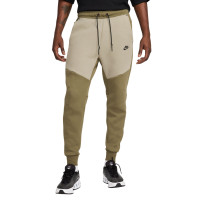 Nike Tech Fleece Joggingbroek Sportswear Olijfgroen Grijs Zwart