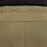 Nike Tech Fleece Joggingbroek Sportswear Olijfgroen Grijs Zwart