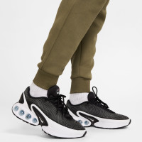 Nike Tech Fleece Joggingbroek Sportswear Olijfgroen Grijs Zwart