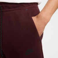 Nike Tech Fleece Sportswear Joggingbroek Bordeauxrood Zwart