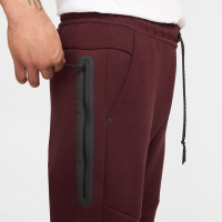Nike Tech Fleece Sportswear Joggingbroek Bordeauxrood Zwart