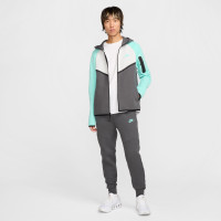 Nike Tech Fleece Vest Sportswear Donkergrijs Turquoise Wit