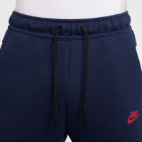 Nike Tech Fleece Trainingspak Sportswear Donkerblauw Beige Rood