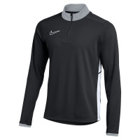 Nike Academy 25 1/4-Zip Kids Tracksuit Black Grey White