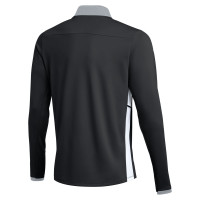 Nike Academy 25 1/4-Zip Kids Tracksuit Black Grey White