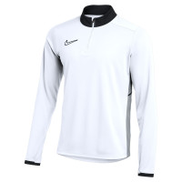Nike Academy 25 Trainingspak 1/4-Zip Kids Wit Zwart Grijs