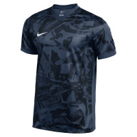Nike Precision VII Voetbalshirt Kids Donkerblauw