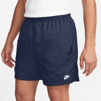Nike Club Short Sleeve Dark Blue White