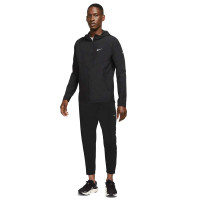 Nike Miler Repel Full-Zip Phenom Elite Tracksuit Black Silver