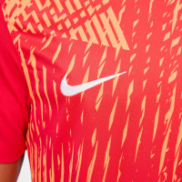 Nike Precision VI Dri-Fit Trainingsshirt Rood Oranje Wit