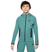 Nike Tech Fleece Sportswear Trainingspak Kids Groen Zwart