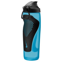 Nike Locking Refuel Bidon 709ML Lichtblauw Zwart