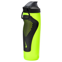 Nike Locking Refuel Bidon 709ML Neongeel Zwart