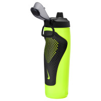 Nike Locking Refuel Bidon 709ML Neongeel Zwart