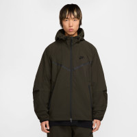 Nike Tech Sportswear Windrunner Trainingspak Donkergroen Zwart