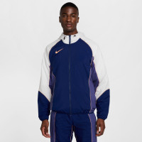Nike Repel Strike Woven Tracksuit Full-Zip Dark Blue Purple Light Orange
