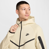 Nike Tech Fleece Sportswear Trainingspak Gebroken Wit Zwart