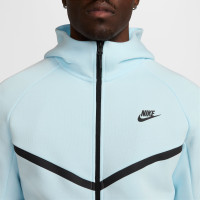 Nike Tech Fleece Sportswear Vest Lichtblauw Zwart