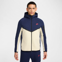 Nike Tech Fleece Trainingspak Sportswear Donkerblauw Beige Rood