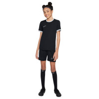 Nike Academy 25 Trainingsshirt Kids Zwart Grijs
