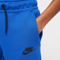 Nike Tech Fleece Trainingspak Sportswear Kids Blauw Zwart