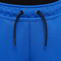 Nike Tech Fleece Trainingspak Sportswear Kids Blauw Zwart