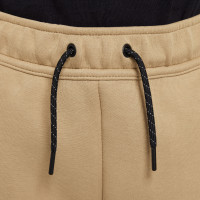Nike Tech Fleece Sportswear Sweat Pants Kids Sand Brown Black