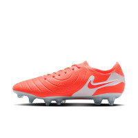 Nike Tiempo Legend 10 Elite Iron-Nop Football Shoes (SG) Anti-Clog Bright Red White