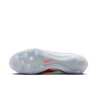 Nike Tiempo Legend 10 Elite Kunstgras Voetbalschoenen (AG) Felrood Wit
