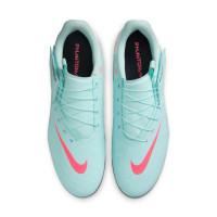 Nike Phantom GX Academy II Easyon Gras / Kunstgras Voetbalschoenen (MG) Mintgroen Rood Zwart