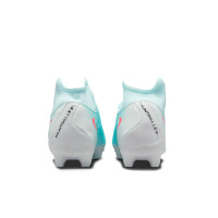 Nike Phantom Luna Academy II Gras / Kunstgras Voetbalschoenen (MG) Mintgroen Rood Zwart
