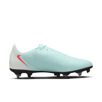 Nike Phantom GX Academy II Iron-Nop Football Shoes (SG) Anti-Clog Mint Green Red Black